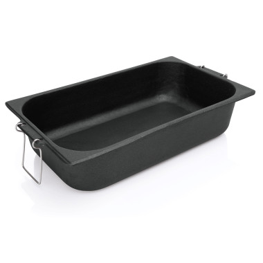 Fonte Plat à rôtir fonte GN 55 x 34 x 13,5 cm poignées rabattables professionnel - Was Germany  au meilleur prix sur Restock CHR
