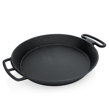 Poêle géante fonte 65 cm H 9 cm poignée ronde amovible EISENGUSS RIESENPFANNE professionnel - Was Germany  au meilleur prix sur 