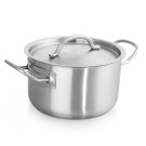 Marmite avec couvercle 28 cm H 13 cm 8,5 ltr inox COOKWARE 53 professionnel - Was Germany  au meilleur prix sur Restock CHR
