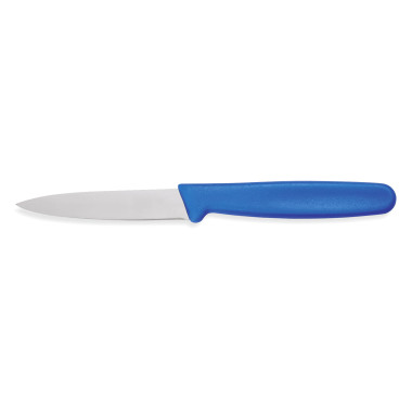 Couteau à éplucher 8 cm manche bleu inox HACCP HACCP KNIFE professionnel - Was Germany  au meilleur prix sur Restock CHR