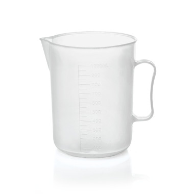 Polypropylène Pichet gradué 11 cm 1 ltr graduation 50 ml polypropylène professionnel - Was Germany  au meilleur prix sur Restock