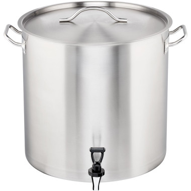 Marmite haute inox Diamètre 400 mm V 50.3 litres - Stalgast  au meilleur prix sur Restock CHR