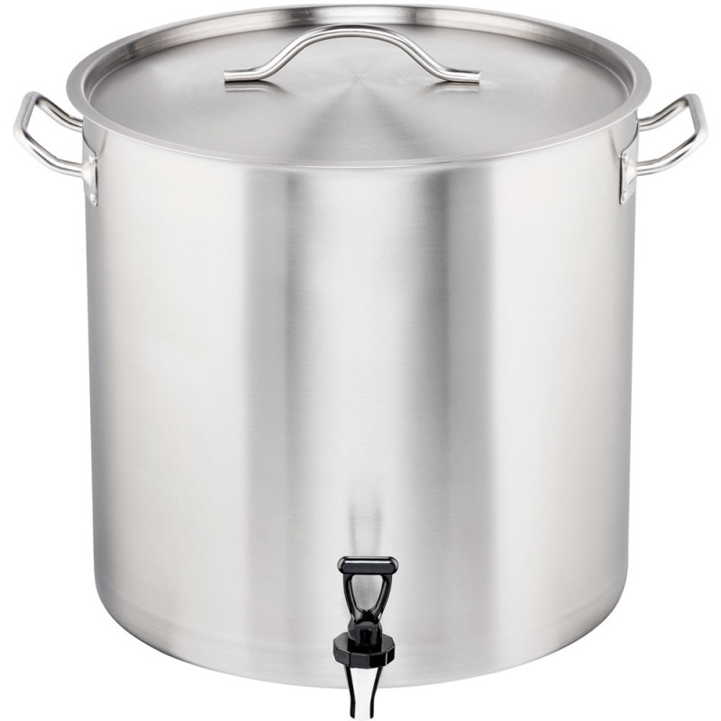Marmite haute inox Diamètre 400 mm V 50.3 litres - Stalgast  au meilleur prix sur Restock CHR