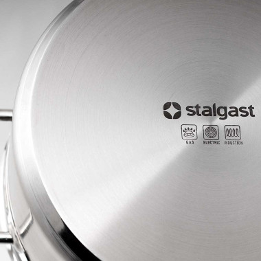 Casserole moyenne inox diamètre 280 mm 11.1 litres - Stalgast  au meilleur prix sur Restock CHR