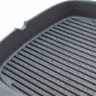 Poêle en fonte striée 240 x 240 mm - Stalgast  au meilleur prix sur Restock CHR