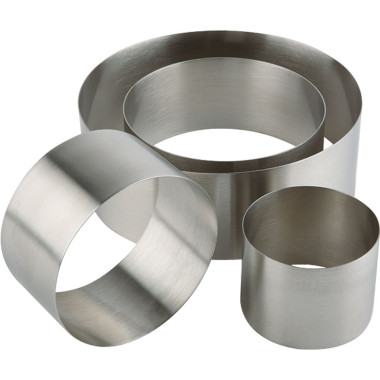Anneau pâtissier, de cuisine, D 80 mm, H 45 mm - Stalgast  au meilleur prix sur Restock CHR