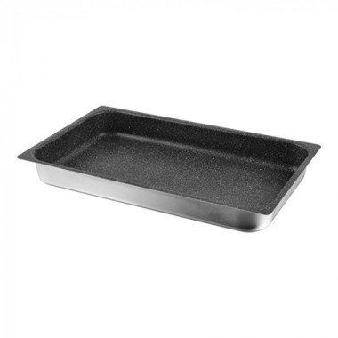 Plateau de four GN 1/1 antiadhésif - Hauteur 6.5 cm - Risoli  au meilleur prix sur Restock CHR