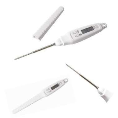 Thermomètre blanc à capteur numérique - Saro  au meilleur prix sur Restock CHR