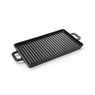 Petite poêle à griller rectangulaire en mélamine Little Chef - 320x162x(H)20mm - Finedine  au meilleur prix sur Restock CHR