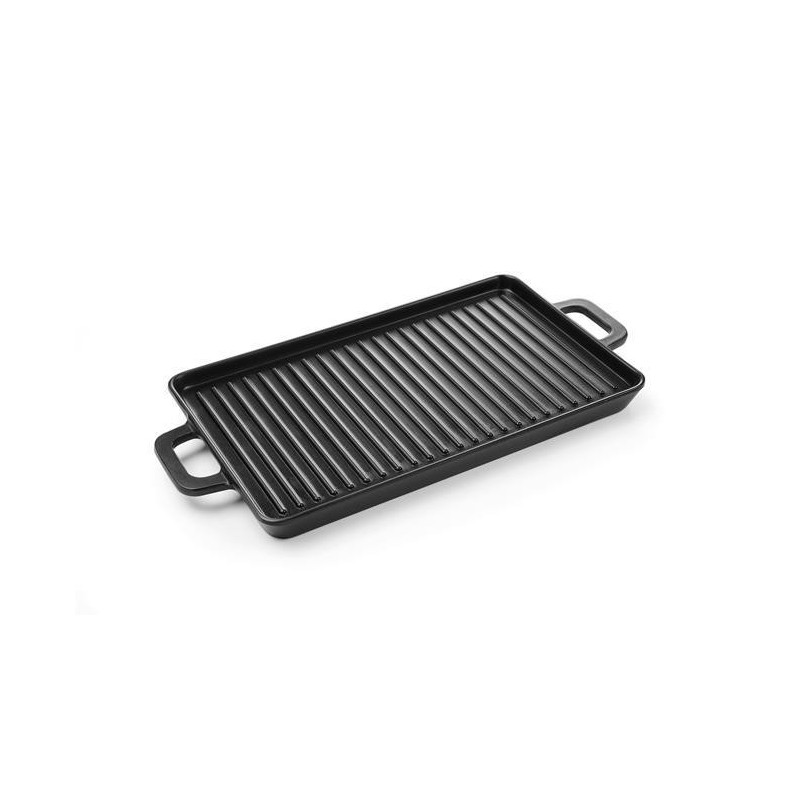 Petite poêle à griller rectangulaire en mélamine Little Chef - 320x162x(H)20mm - Finedine  au meilleur prix sur Restock CHR