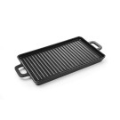 Petite poêle à griller rectangulaire en mélamine Little Chef - 320x162x(H)20mm - Finedine  au meilleur prix sur Restock CHR