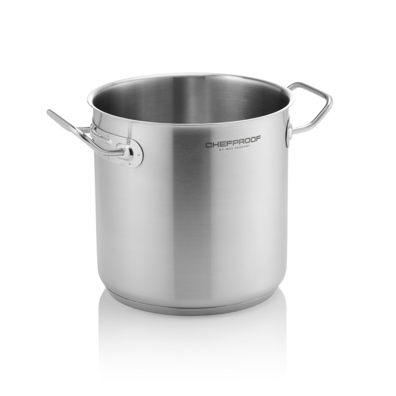 Acier inox 18/10 Marmite à soupe CHEFPROOF 20 cm H 20 cm 6 ltr inox 18/10 professionnel - Was Germany  au meilleur prix sur Rest