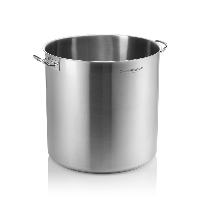 Acier inox 18/10 Marmite à soupe CHEFPROOF 40 cm H 40 cm 50 ltr inox 18/10 professionnel - Was Germany  au meilleur prix sur Res