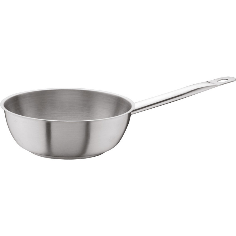 Poêle  en acier inoxydable pour sauce Ø 240 mm - Stalgast  au meilleur prix sur Restock CHR