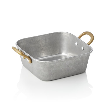 Poêle de service carrée 14 x 14 cm inox STEEL & STYLE VINTAGE professionnel - Was Germany  au meilleur prix sur Restock CHR