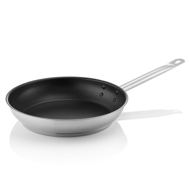 Acier inox 18/10 Poêle antiadhésive CHEFPROOF 24 cm H 5 cm inox 18/10 professionnel - Was Germany  au meilleur prix sur Restock 