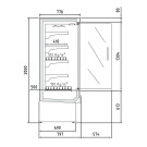 Armoire réfrigérée libre service ventilé  groupe-3 portes batt. - Diamond  au meilleur prix sur Restock CHR