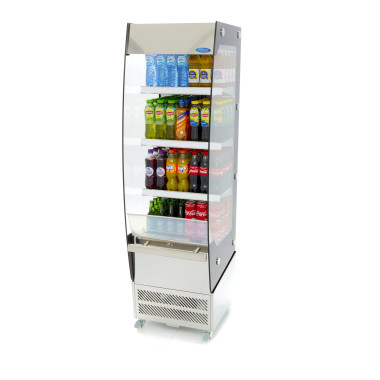 Réfrigérateur Vitrine - 220L - 50 x 50cm - Ouvert - Maxima  au meilleur prix sur Restock CHR