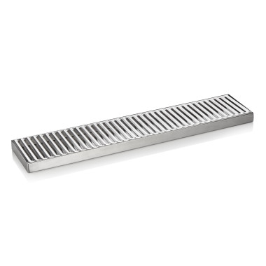 Acier inox chrome-nickel Plateau d'égouttage 48,5 x 10,5 x 2 cm inox professionnel - Was Germany  au meilleur prix sur Restock C