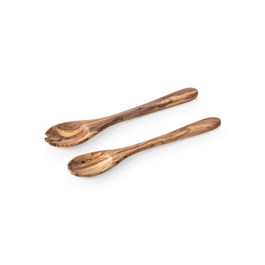 Couvert à salade 30 cm bois d'olivier PURE OLIVE professionnel - Was Germany  au meilleur prix sur Restock CHR