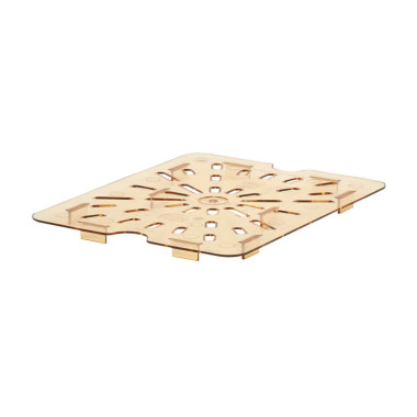 Égouttoir GN 1/2 Haute température - 26.5 x 32.5 cm - Ambre - Lot de 6 - Cambro  au meilleur prix sur Restock CHR