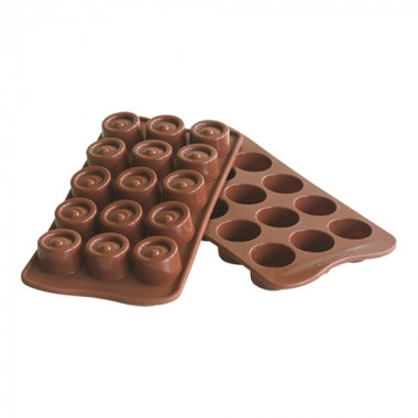 Moule à chocolat Vertigo - Silikomart  au meilleur prix sur Restock CHR