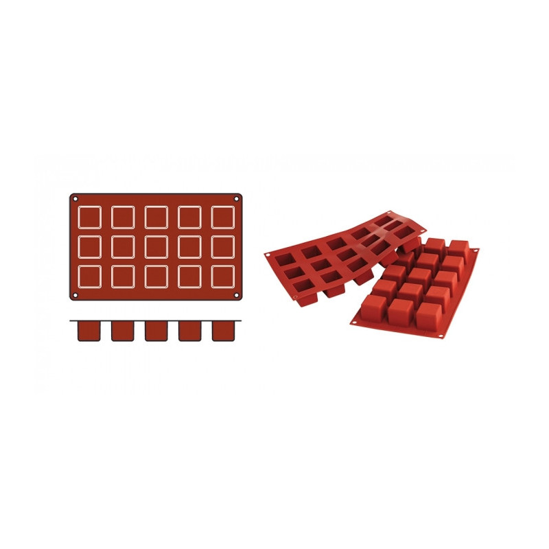 Moule Cubes-Mini - Silikomart  au meilleur prix sur Restock CHR