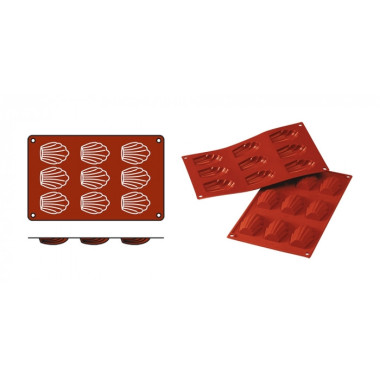 Moule Madeleine - Silikomart  au meilleur prix sur Restock CHR