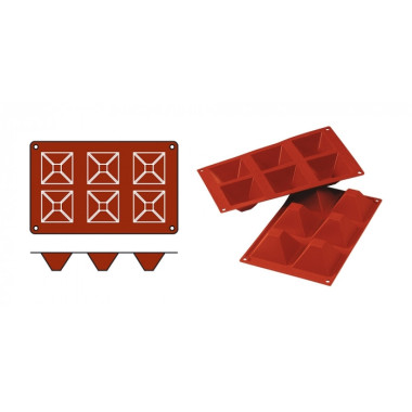 Moule Pyramid - Silikomart  au meilleur prix sur Restock CHR