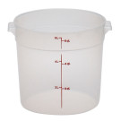 Boîte ronde - 25.2 x 25.2 cm - Translucide - Lot de 12 - Cambro  au meilleur prix sur Restock CHR