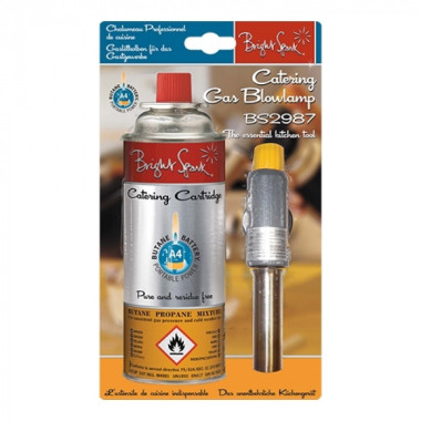 Chalumeau à gaz avec cartouche - Bright spark  au meilleur prix sur Restock CHR
