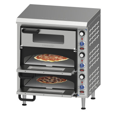 Four à pizza électrique - 3 chambres 35cm - 4800W - Casselin  au meilleur prix sur Restock CHR