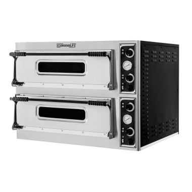 Four à pizza électrique - 2x6 pizzas 32cm - 14400W - Casselin  au meilleur prix sur Restock CHR