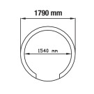 Four à pizzas à bois diam 1540mm - démonté - Diamond  au meilleur prix sur Restock CHR