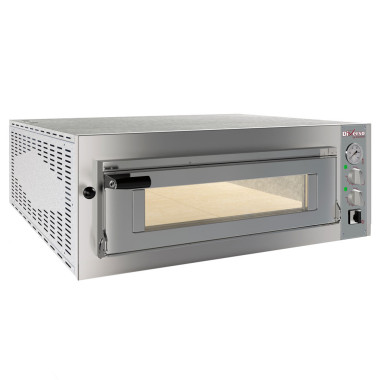 Four à pizza électrique - 4 pizzas 35 cm - 50-400°C - Sole réfractaire - Thermostat digital - 5,75 kW - Diverso  au meilleur pri
