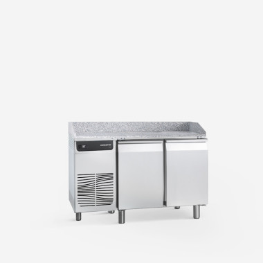 Table à pizza réfrigérée 2 portes - Samaref  au meilleur prix sur Restock CHR