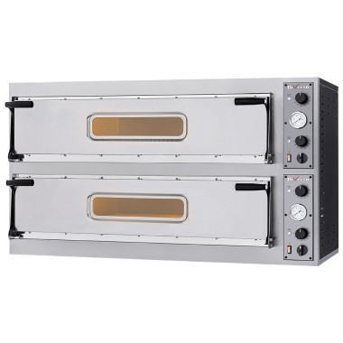 Four électrique 2x 3 pizzas diam. 350mm, 2 chambres - Diverso  au meilleur prix sur Restock CHR