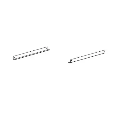 Couple bandes porte-plaques pour four - Resto Italia  au meilleur prix sur Restock CHR