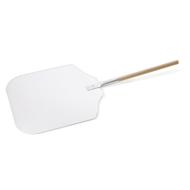 Aluminium, Bois Pelle à pizza 91,5 cm 45,5 x 40,5 cm manche bois aluminium professionnel - Was Germany  au meilleur prix sur Res