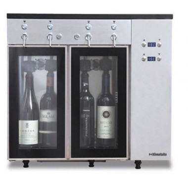 Distributeur vin 4 verres Modèle SOMMELIER4 - KlimaItalia  au meilleur prix sur Restock CHR