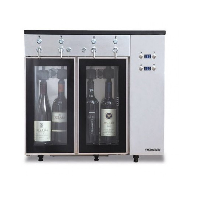 Distributeur vin 4 verres Modèle SOMMELIER4 - KlimaItalia  au meilleur prix sur Restock CHR