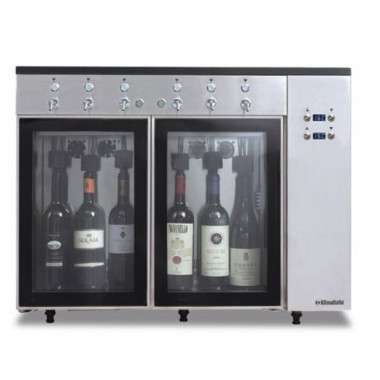 Distributeur de vin 6 verre Modèle SOMMELIER6 - KlimaItalia  au meilleur prix sur Restock CHR