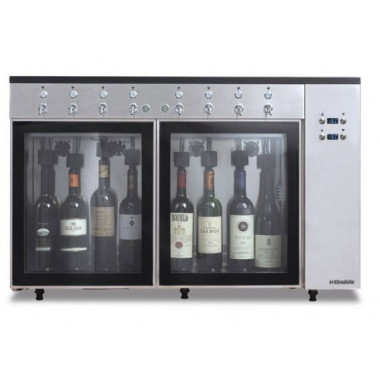 Distributeur de vin 8 verres Modèle SOMMELIER8 - KlimaItalia  au meilleur prix sur Restock CHR