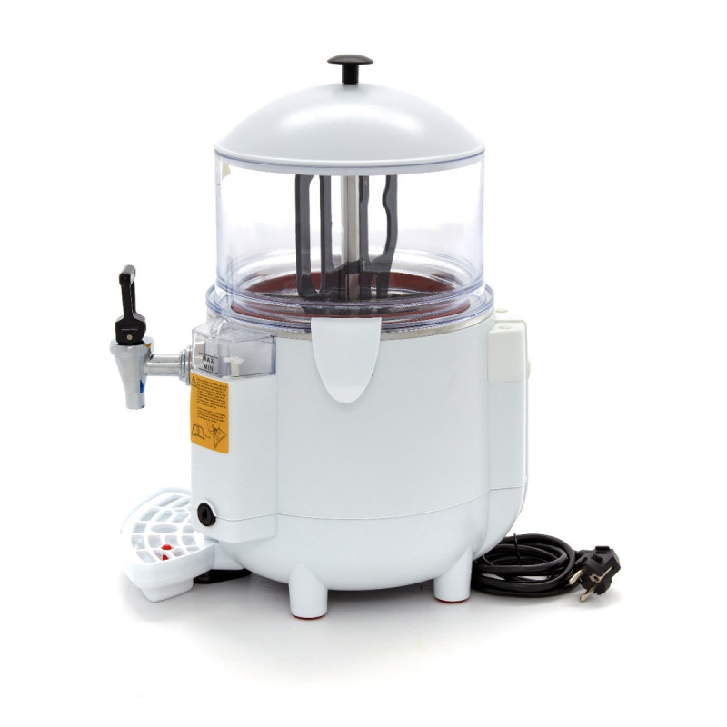 Fontaine à chocolat chaud - 5L - Blanc - Maxima  au meilleur prix sur Restock CHR