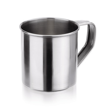 Acier inox chrome-nickel Gobelet Mug 0,35 ltr 8,5 cm H 8,5 cm inox (x6) professionnel - Was Germany  au meilleur prix sur Restoc