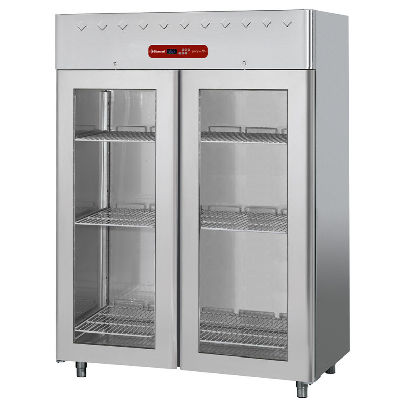 Armoire réfrigérée ventilée 1400L - 2 portes - GN - Économie d'énergie 70% - Diamètre 1540mm - Diamond  au meilleur prix sur Res