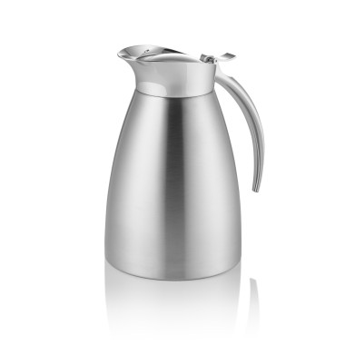 Acier inox 18/8 Pichet isotherme 1 ltr 12,5 cm H 20,5 cm inox 18/8 professionnel - Was Germany  au meilleur prix sur Restock CHR