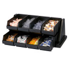 Support avec 8 casiers - 64.8 x 48.8 x 24.1 cm - Noir - Cambro  au meilleur prix sur Restock CHR