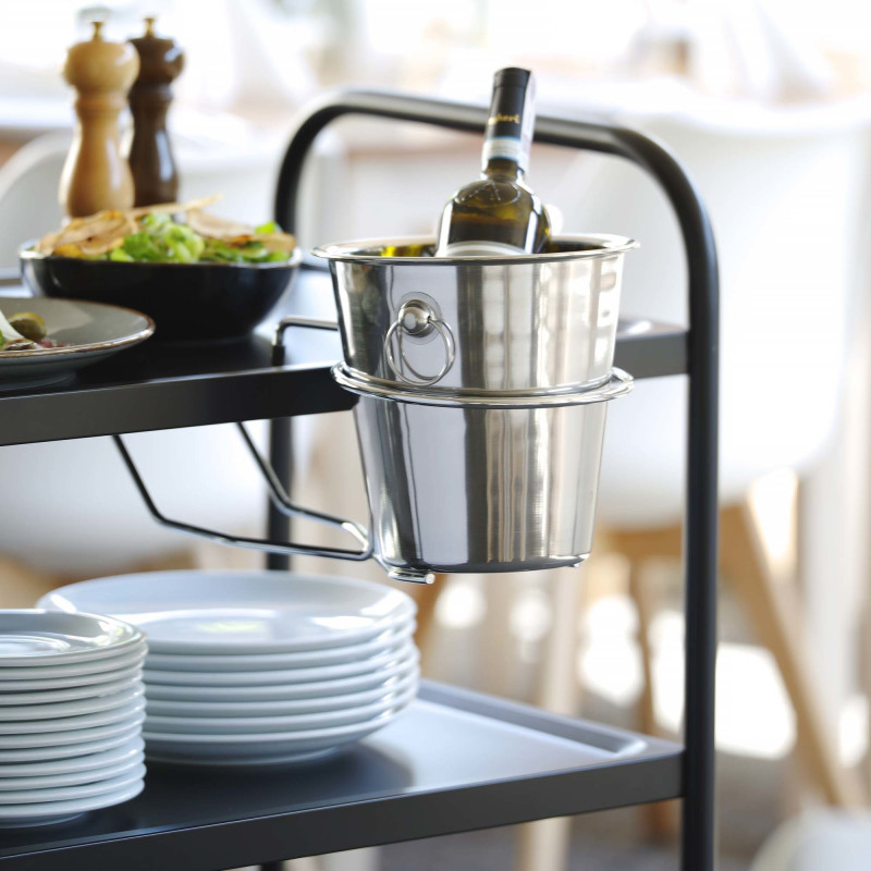 Support de table pour refroidisseur de vin - Bar up - o195x(H)510mm - Finedine  au meilleur prix sur Restock CHR