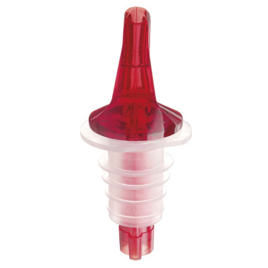 Ensemble de 4 - Verseur à flux libre (Rouge Transparent) - Finedine  au meilleur prix sur Restock CHR